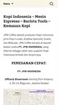 Mobile Screenshot of jpwcoffee.com